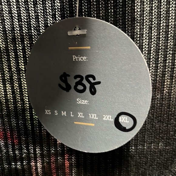 Long cardigan with 2 side slits new with tags - Picture 4 of 4